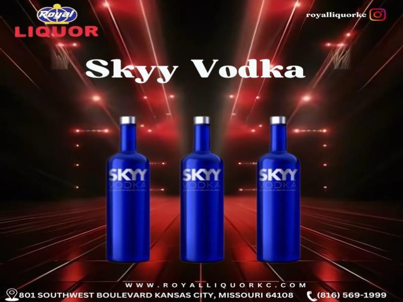 Skyy Vodka 