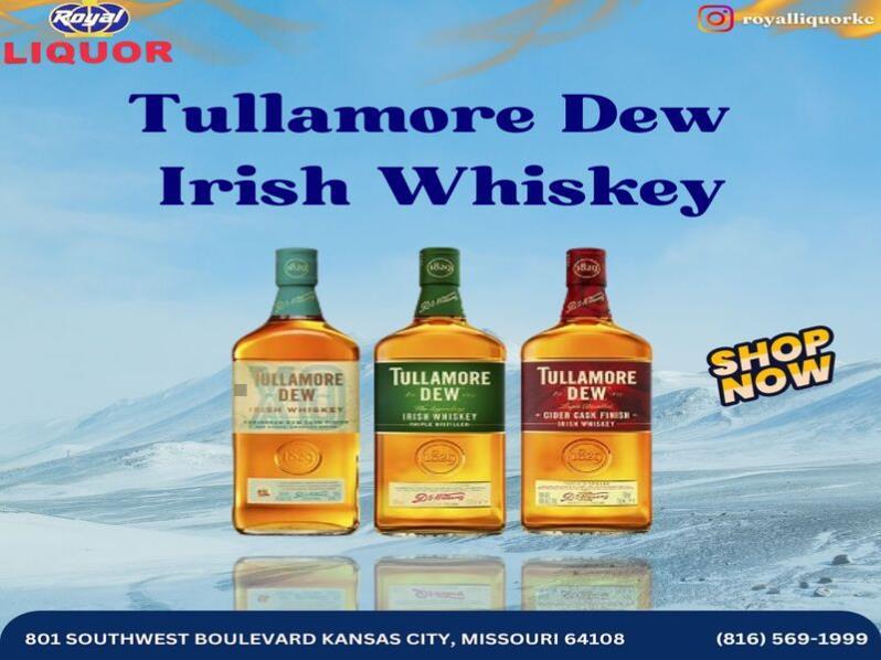 Tullamore Dew Irish Whiskey available in Kansas City 