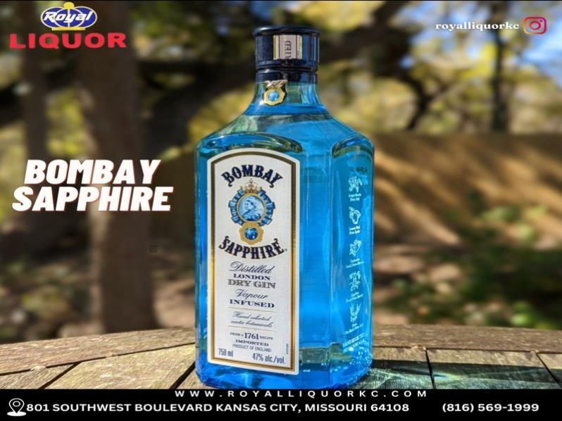 Bombay Sapphire available in Kansas City 