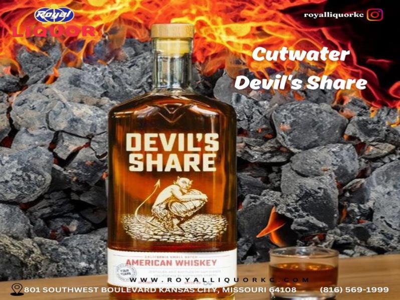 Cutwater Spirits Devil’s Share American Whiskey