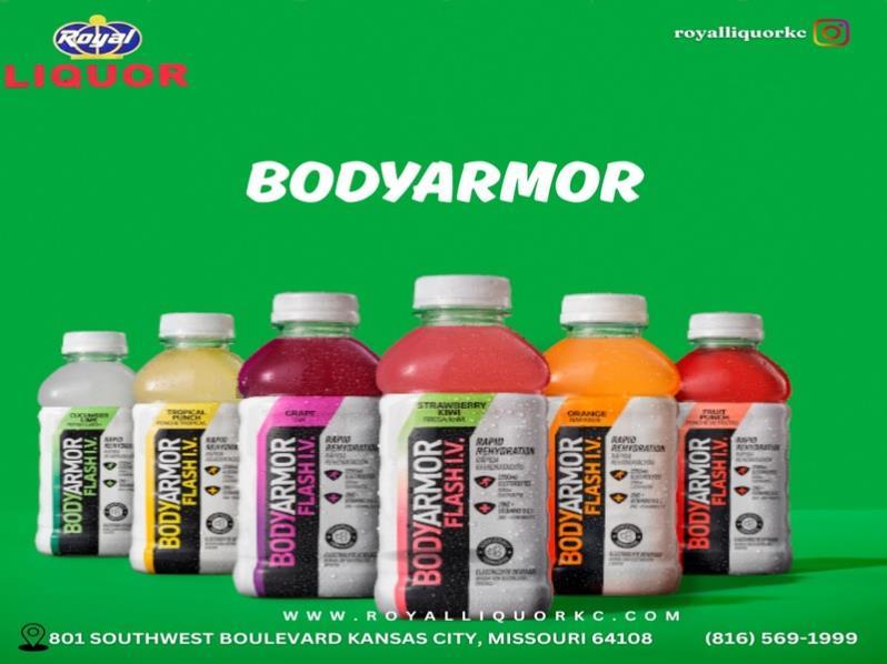 BODYARMOR sports drinks