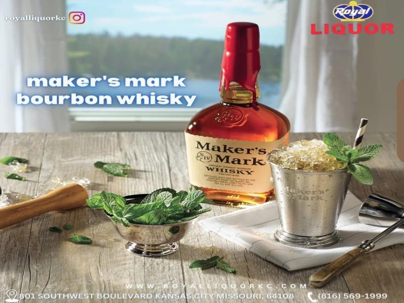 The Maker’s Mark Bourbon Whisky
