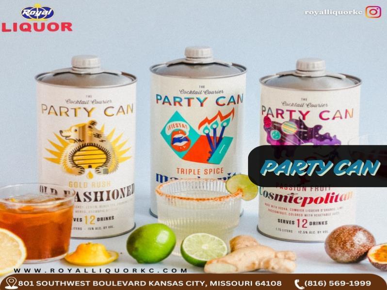 Party Can drinks 
