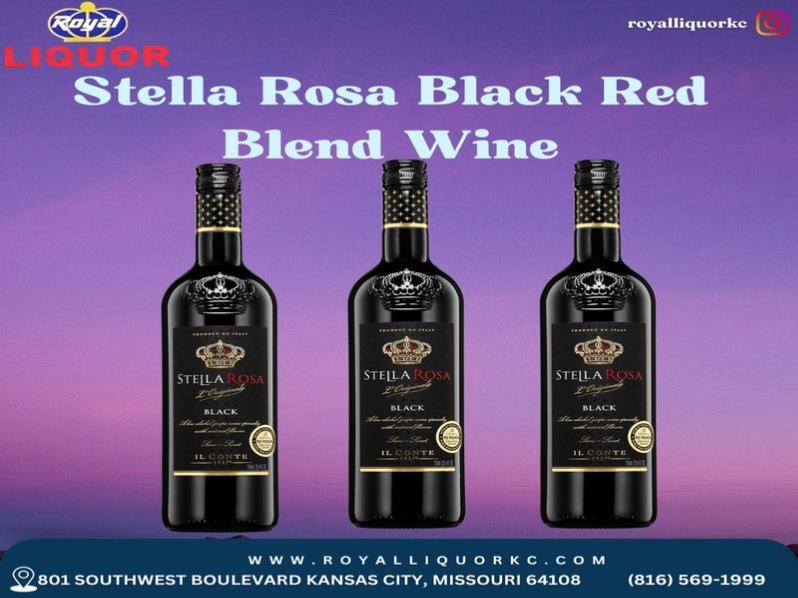 Stella Rosa Black Red Blend Wine