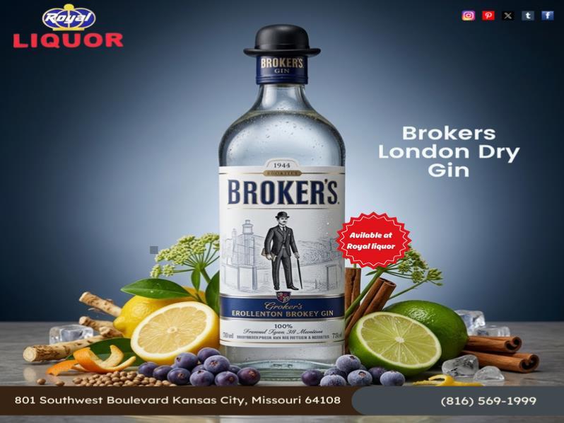 Brokers London Dry Gin