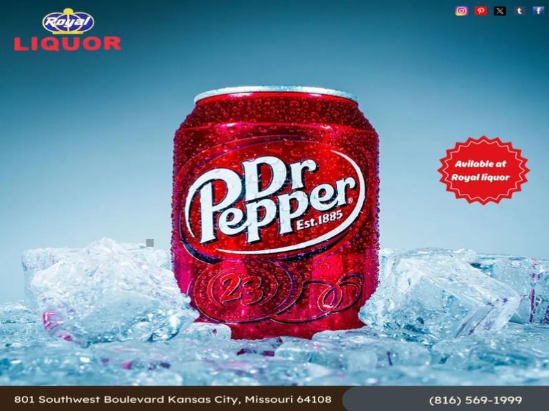Dr Pepper Soda