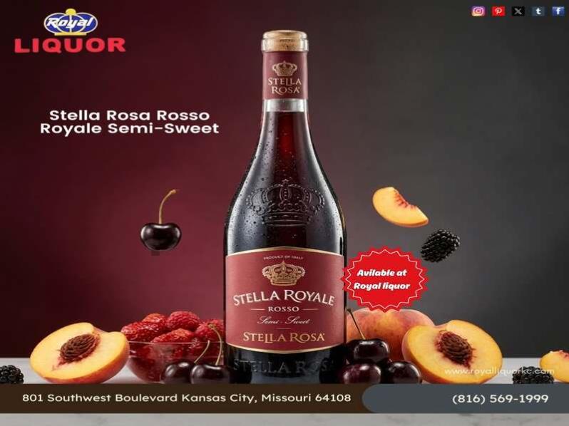 Stella Rosa Rosso Royale Semi-Sweet