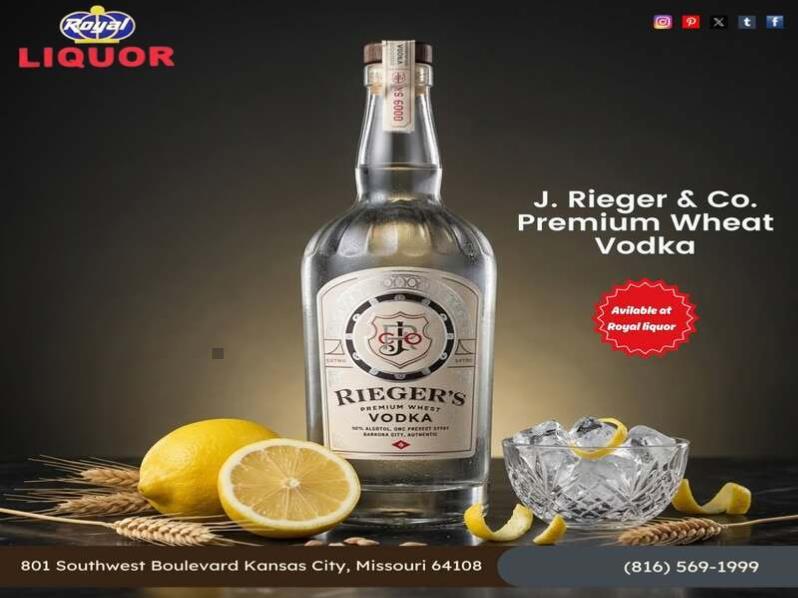 J. Rieger & Co. Premium Wheat Vodka