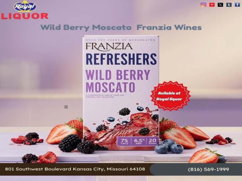 Wild Berry Moscato by Franzia Wines